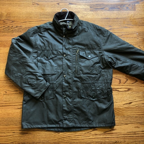Barbour Other - BARBOUR OLIVE SAPPER WAXED JACKET